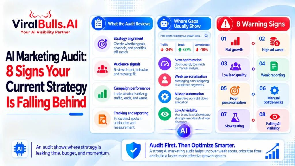 AI Marketing Audit: 8 Signs Your Current Strategy Is Falling Behind